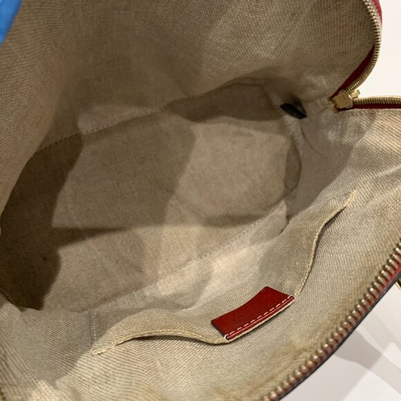 Gucci Red Dome Crossbody Bag Sku#85969 (gently used) - Picture 7 of 12